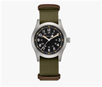 Orologio Hamilton Khaki Field Mechanical Officer in Acciaio H69529933 - H69529933